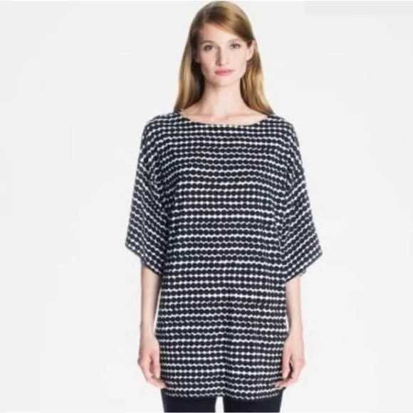 MARIMEKKO Jouten Tunic Black White Size XS - Picture 1 of 6